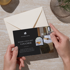 Custom Thank you/Gift Voucher Cards