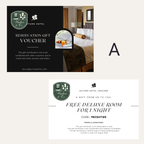 Custom Thank you/Gift Voucher Cards