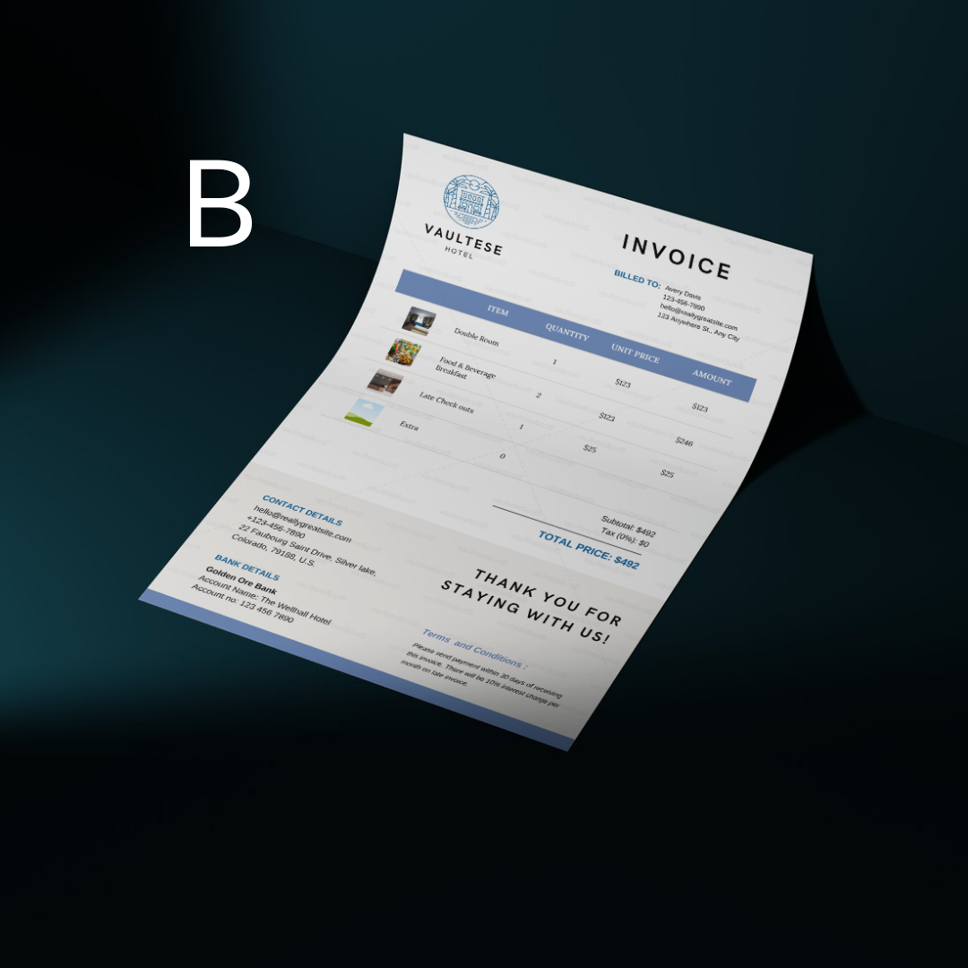 Professional Business Invoice Templates