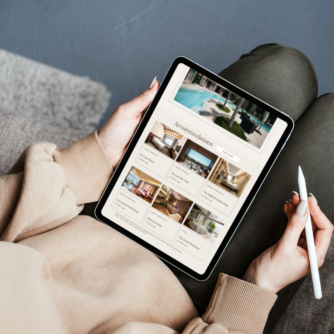 Dynamic Editable Website (Home & About Pages + Reservation Enquiry Form)