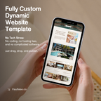 Dynamic Editable Website (Home & About Pages + Reservation Enquiry Form)